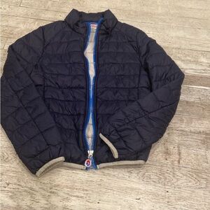 INVICTA BLUE COAT with blue and white striped hidden hood SIZE 14GC